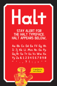Halt Font