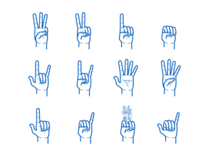 Hand Gesture Pack Vector