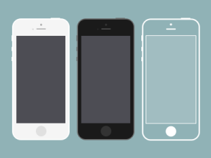 iPhone 5S PSD Templates