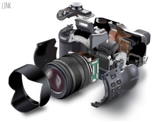 Sony Camera Perspective Vector