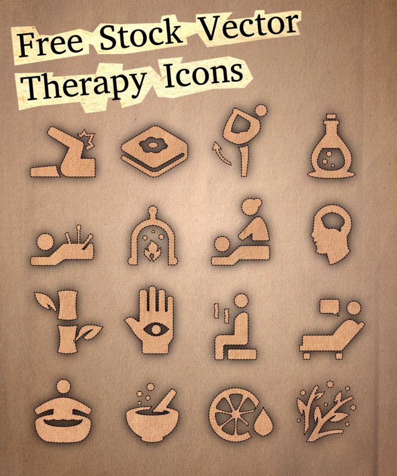 Stock Therapy Icons SVG