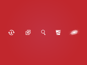 5 Web UI Icons Vector