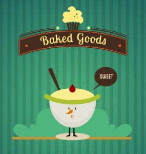 Sweet Baked Goods Vector