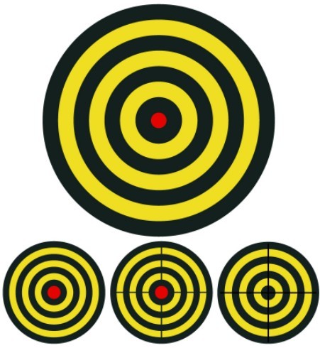 Bullseye Target Set Vector