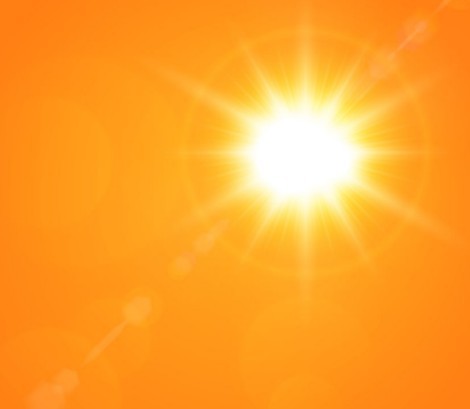 Bright Sunshine Background Vector 01