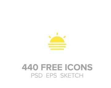 440 Web Icon Set