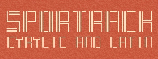 SPORTRACK Font