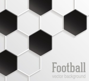 Football Pattern Background Vector