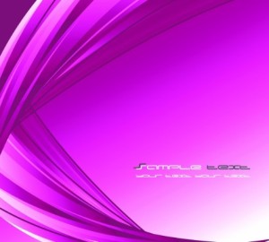 Bright Purple Waves Background Vector