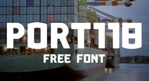 PORT118 Font