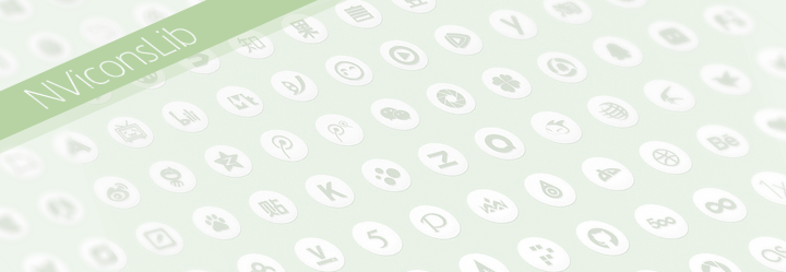 Global Network Social Icon Set (PSD+SVG)