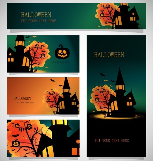 Halloween Design Kit Vector