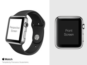 Apple Watch Template PSD