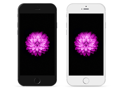 iPhone 6 Plus Placeholder Template PSD