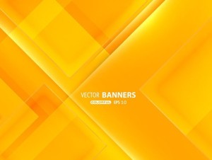 Orange Abstract Triangles Background Vector