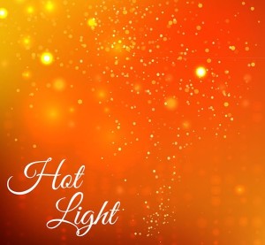 Hot Light Background Vector