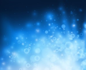 Blue Light Spots Background Vector