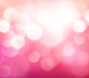 Blurred Pink Halos Background Vector