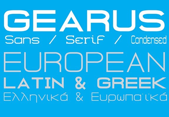 GEARUS Font