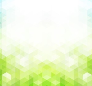 Green Hexagon Background Vector