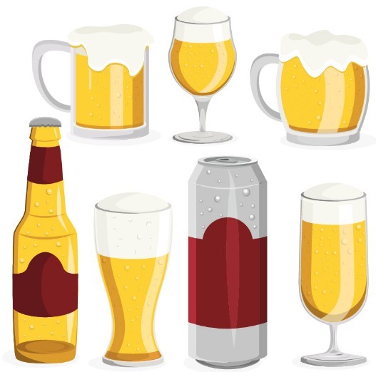 Beer Illustration Pack Vector