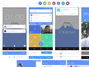 Google Lollipop Gui Kit PSD