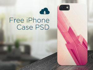 Beautiful iPhone Case Template Set PSD