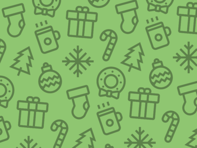 8 Christmas Line Icons Vector