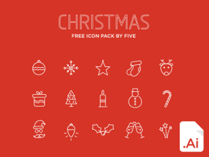 Christmas Icon Pack Vector