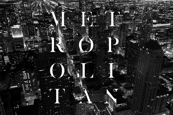 Metropolitan Display Typeface