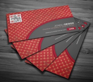 Old Style Business Card Mockup PSD