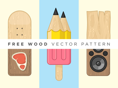 Wood Vector Pattern