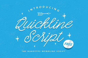 Quickline Script Typeface