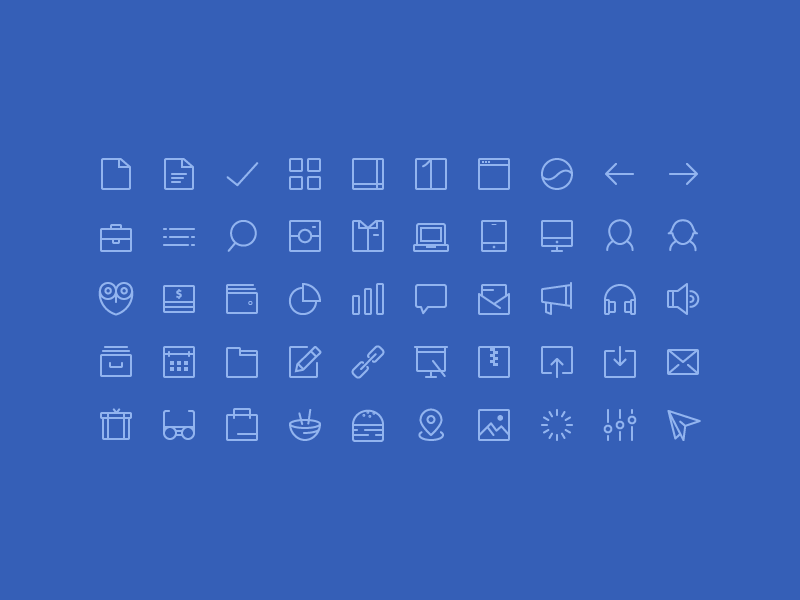 50 Vector UI Icons