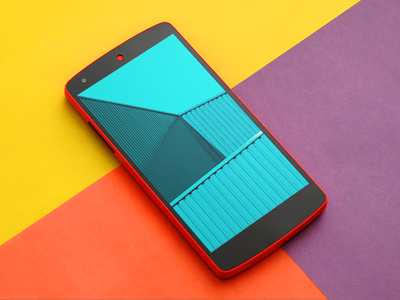 Awesome Nexus 5 Mockup PSD