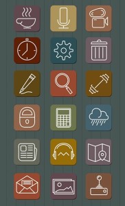 Modern Line Icon Set (AI+PSD)