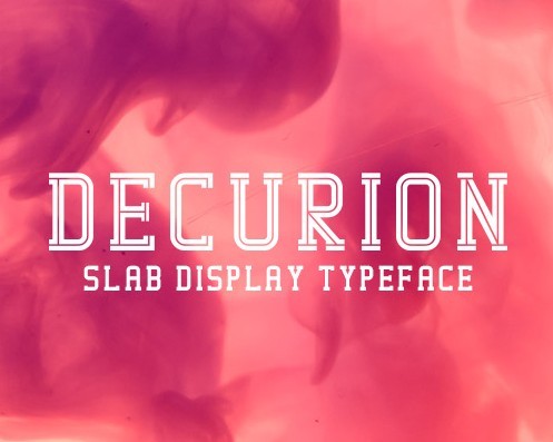 Decurion Typeface