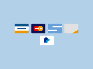 Flat Credit Card Icons PSD