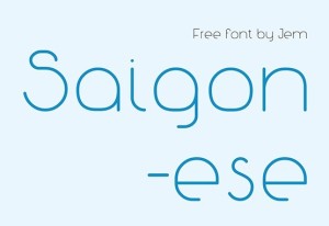 Saigonese Font