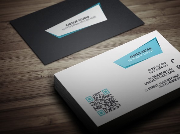 Creative Black & White Business Card Templates