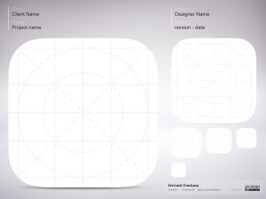 iOS Icon Template