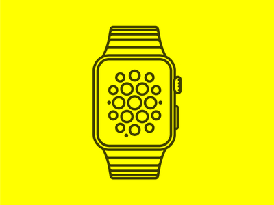 Apple Watch Vector Template