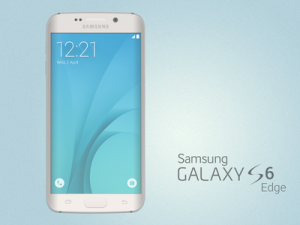 Galaxy S6 Edge Mockup PSD