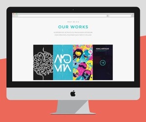 Namaste Web Template PSD