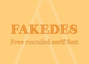 FAKEDES Font