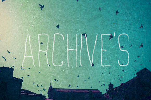 Archives Font