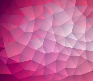 Red Gradient Geometric Background Vector