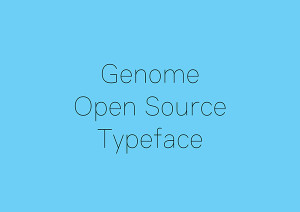 Genome Typeface