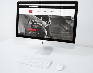 Tomo Web Store Template PSD