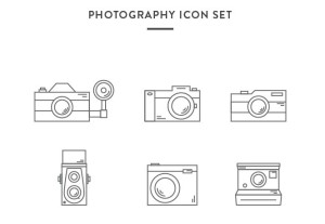 Vector Photography Icon Set